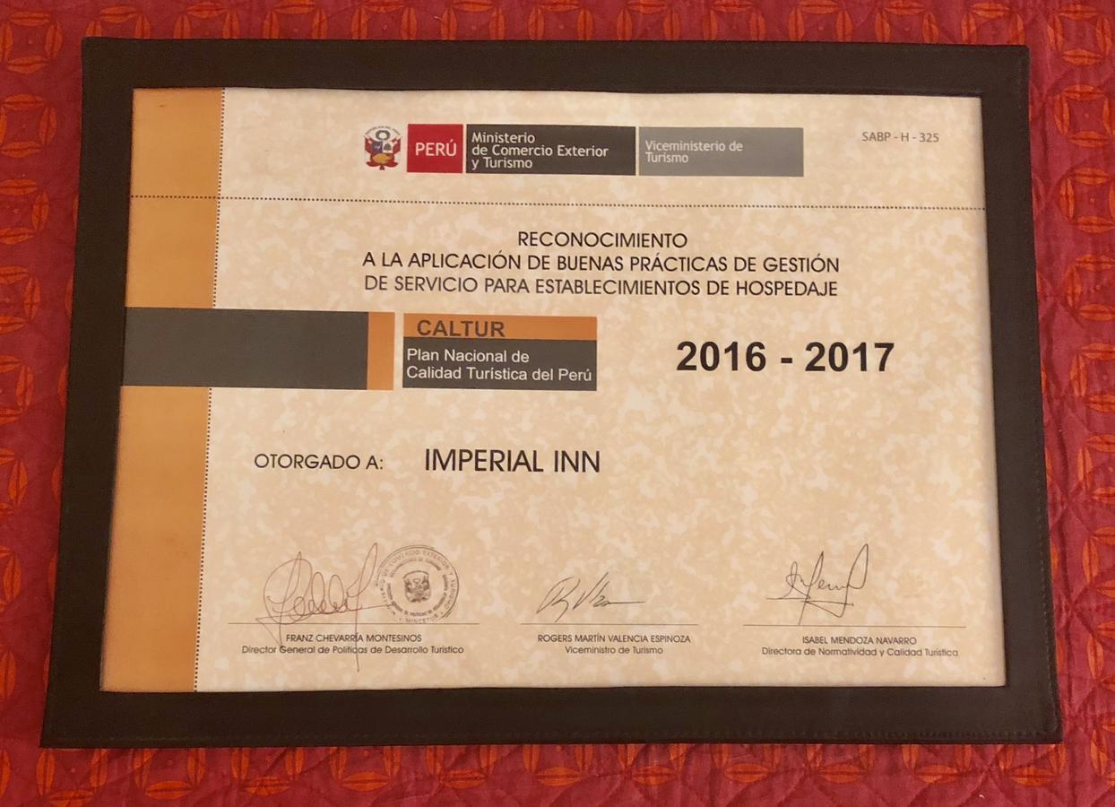 Imperial Inn Hospedaje Turistico Lima Zewnętrze zdjęcie